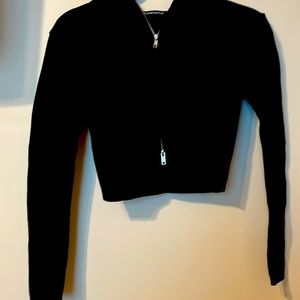 Brandy Melville cropped knit sweater